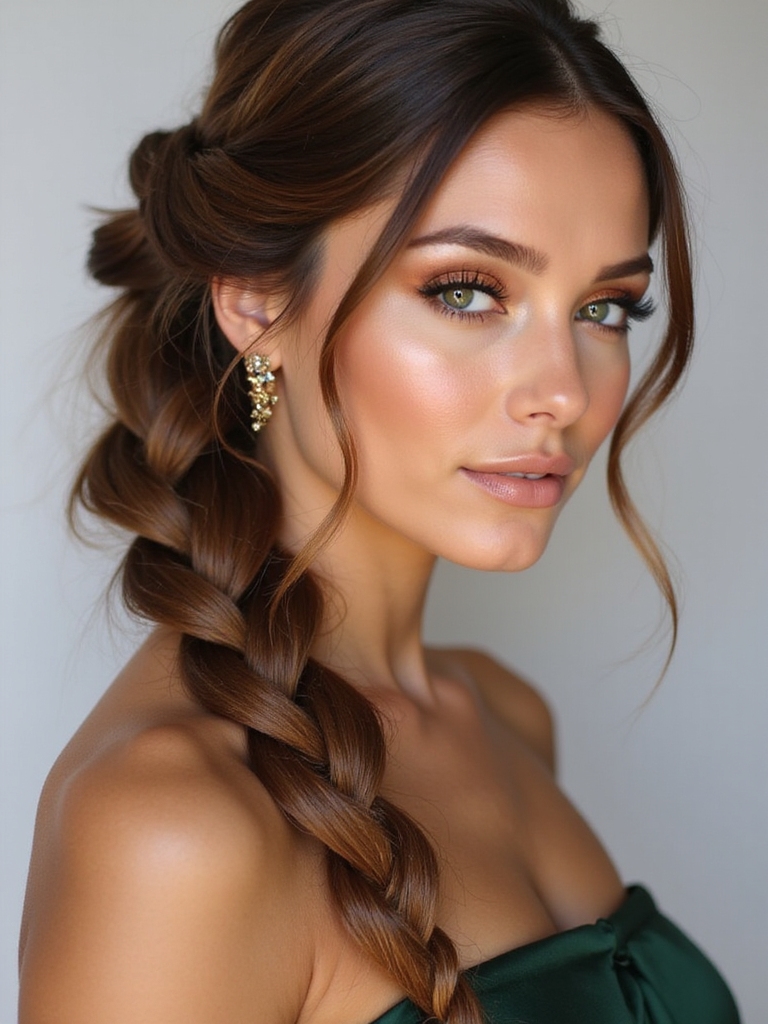 fishtail braid artistic flair