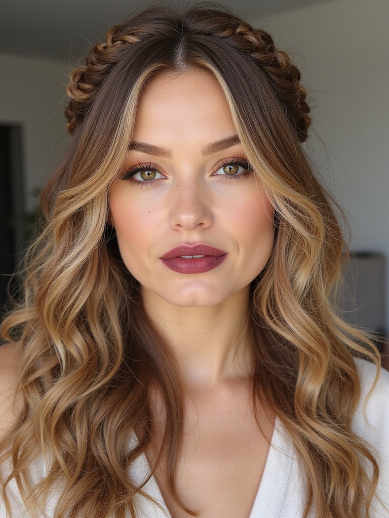 flirty peek a boo braids