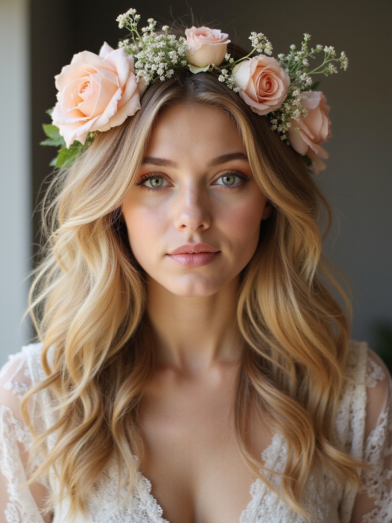floral hairstyles for everyday