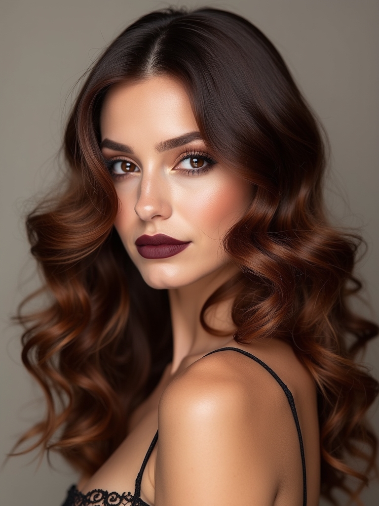 glamorous hollywood waves hairstyle