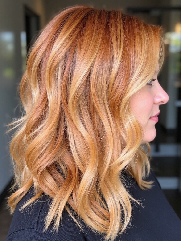 golden blonde hair allure