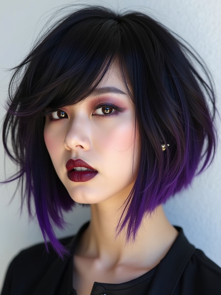 hidden vibrant hair flair