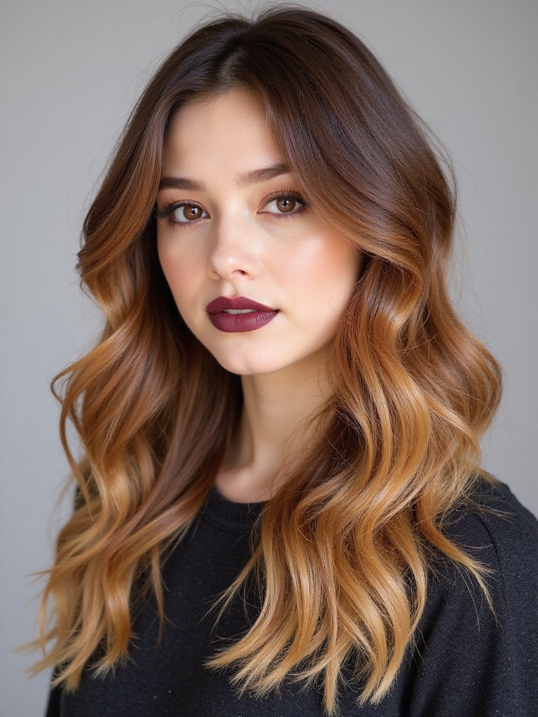 honey tea brown highlights
