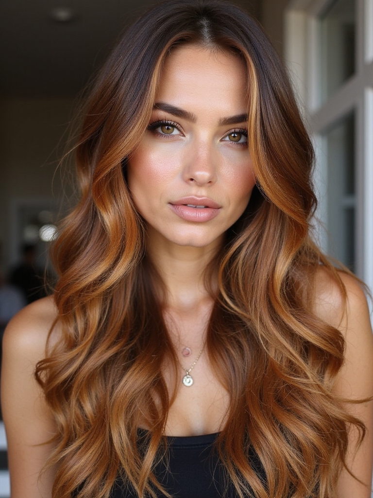 honey tea brown highlights