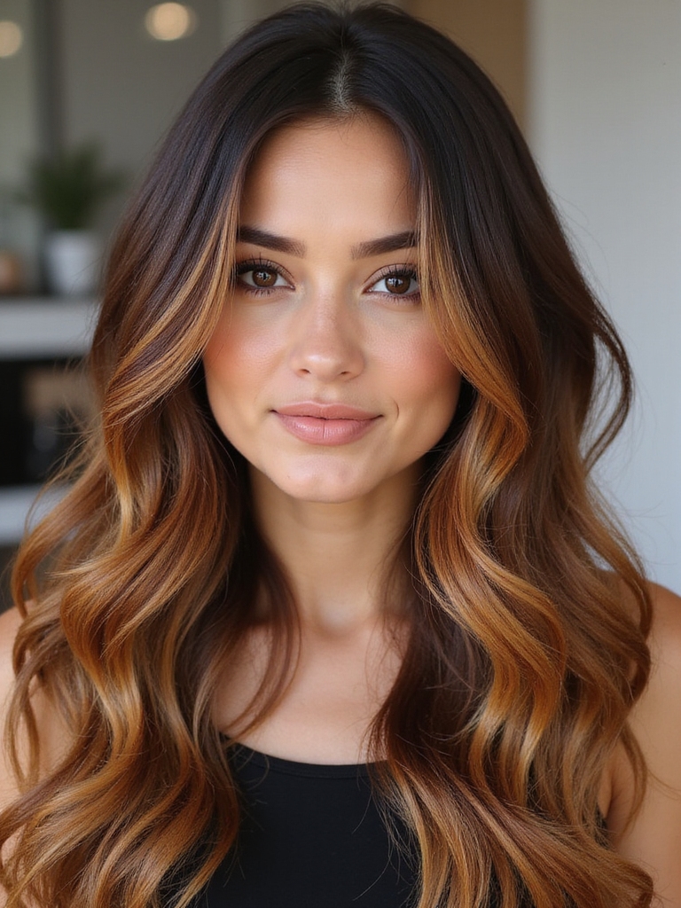 honeyed chocolate hair balance