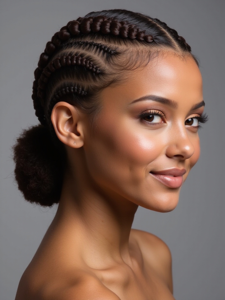 jaw dropping cornrow patterns