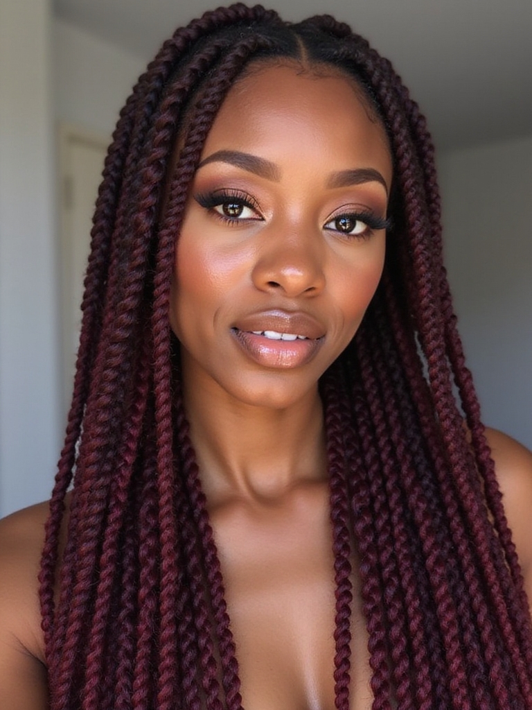 knotless twist braids magic