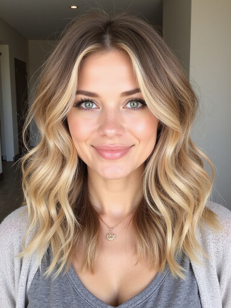 layered hairstyles add volume