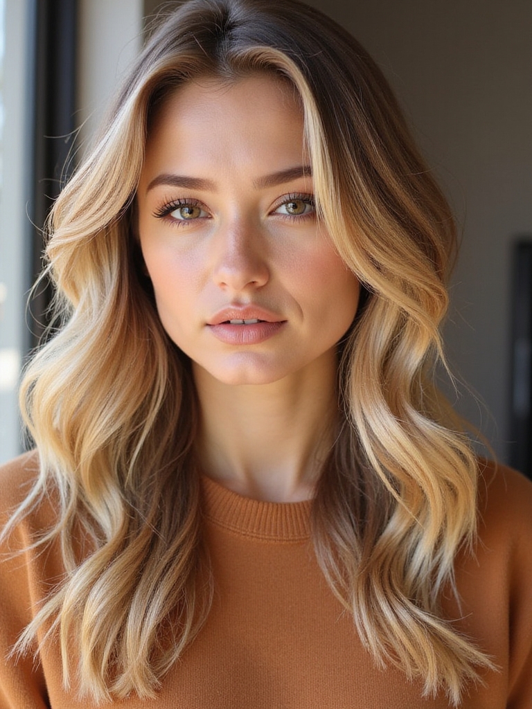 lighting affects blonde shades
