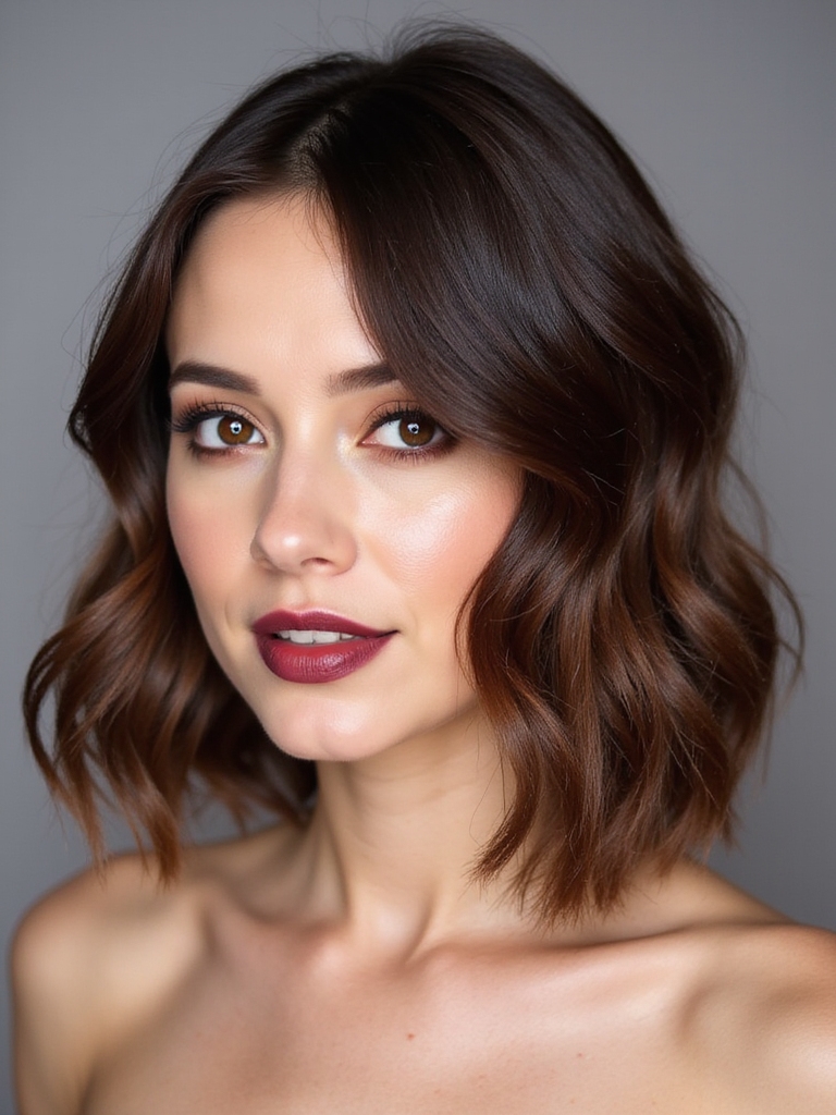 lob enhances heart shaped faces