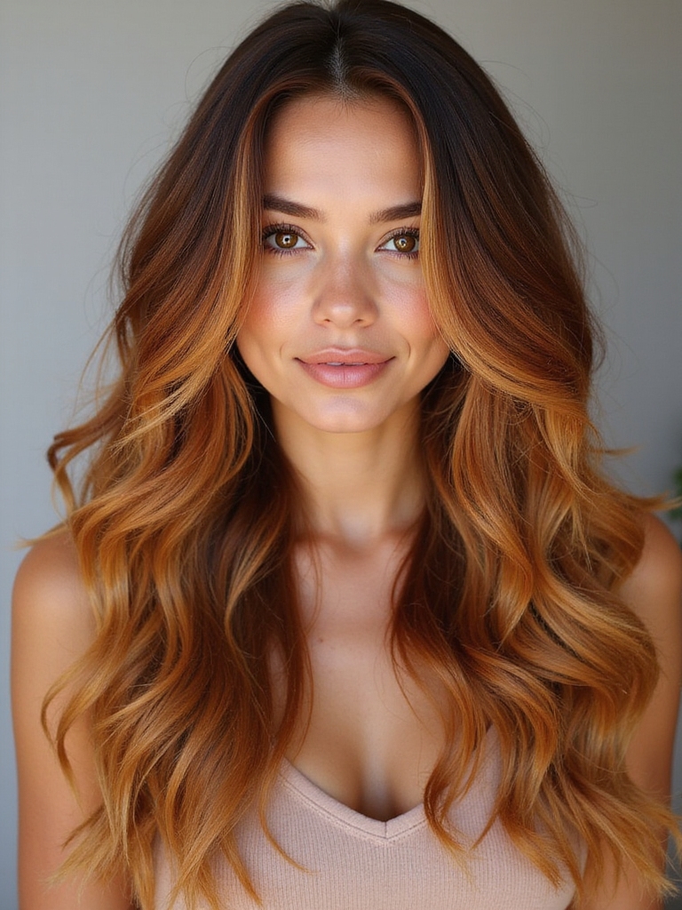 luminous honey tea brown