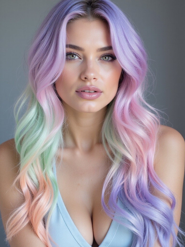 magical pastel hair care