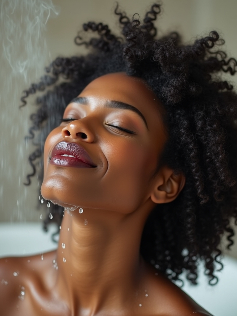 mindful hair care ritual