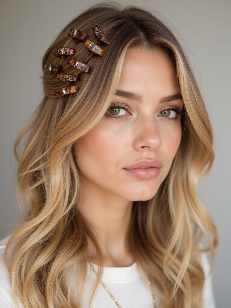 mini hair claw clips