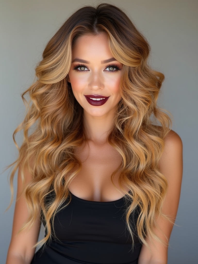 modern country curls fusion