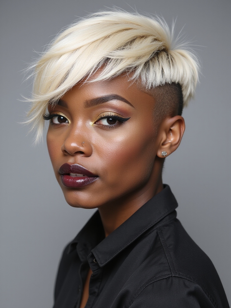 pixie cuts enhance features