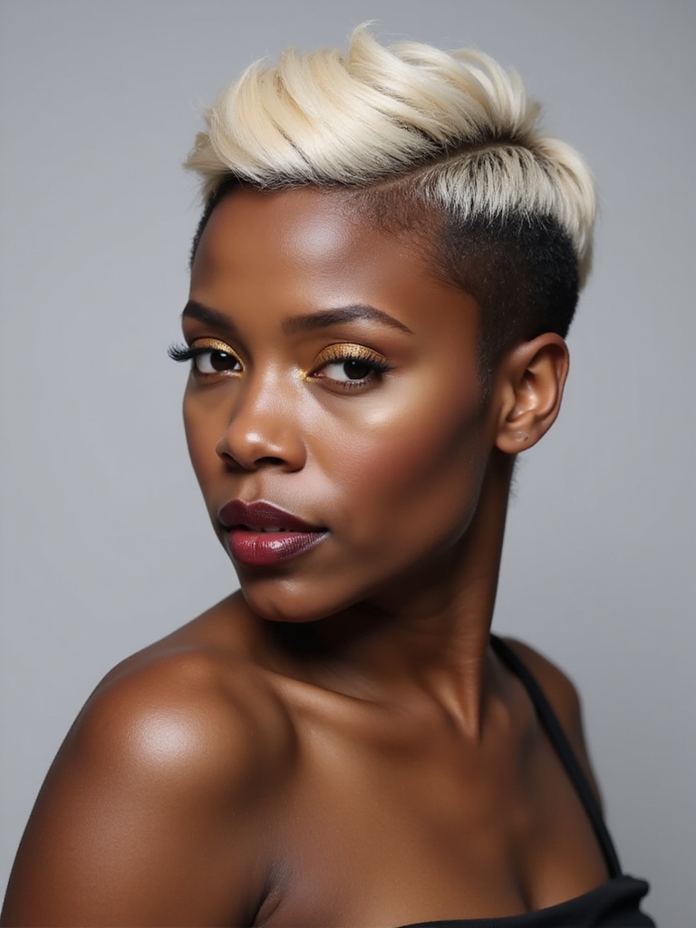 pixie undercut bold statement
