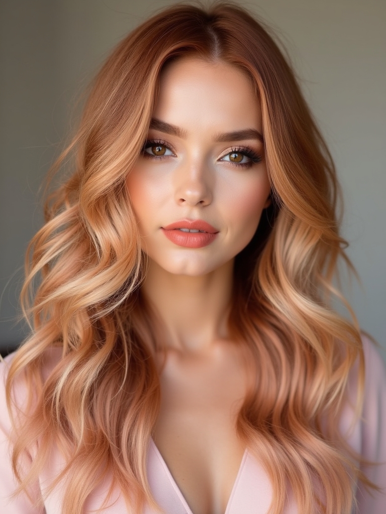 professional strawberry blonde techniques