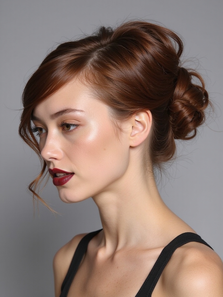 quick and stylish hairstyle