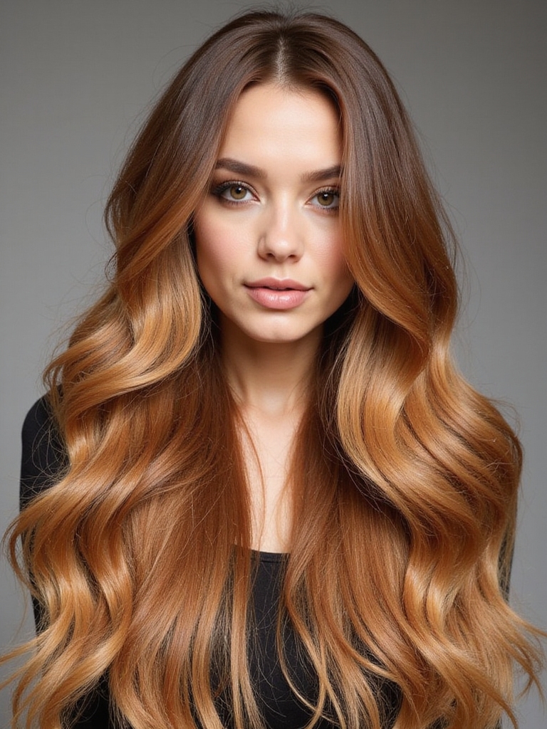 radiant multidimensional golden highlights