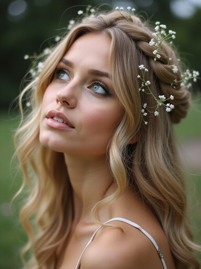regal braided crown style