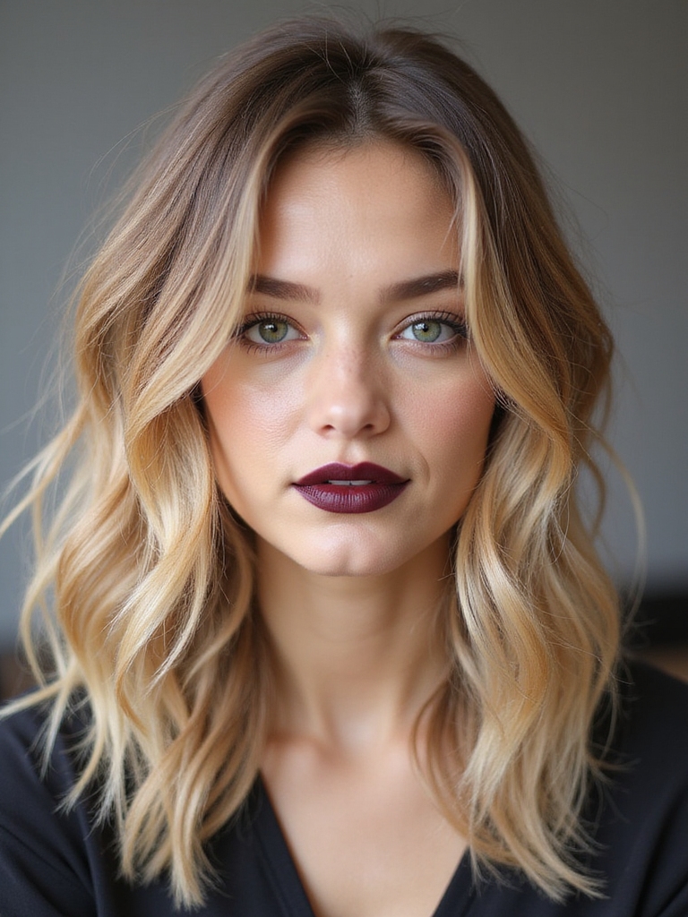 shaggy layers for effortless chic