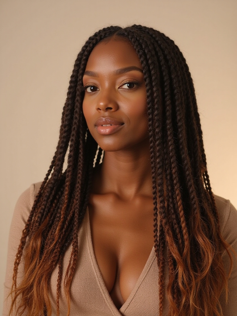 shiny hair serum application