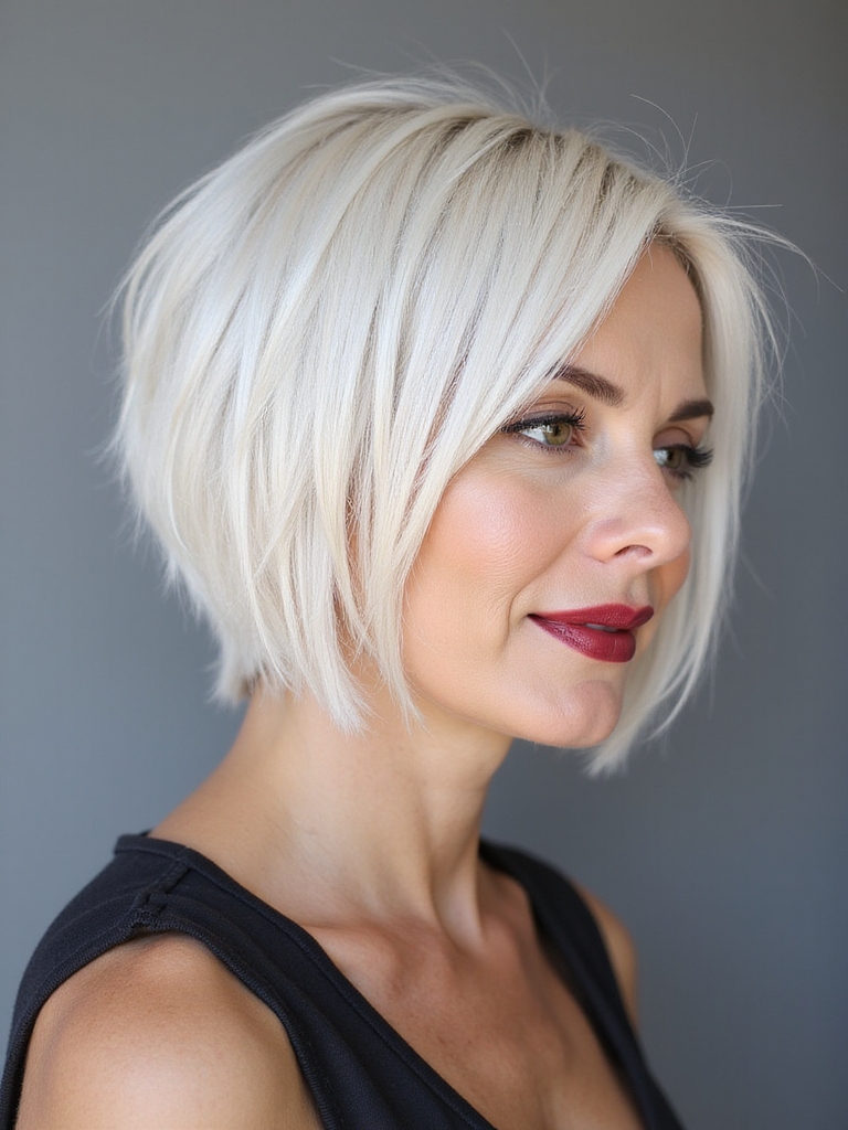 short bob bold confidence