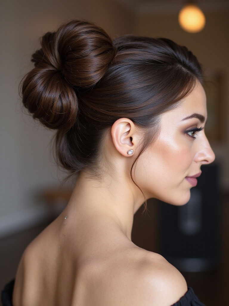 sleek style versatile bun
