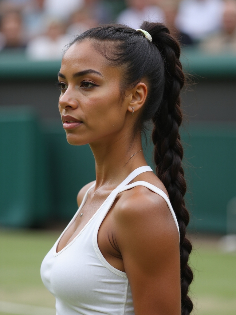 sleek stylish tangle free ponytail