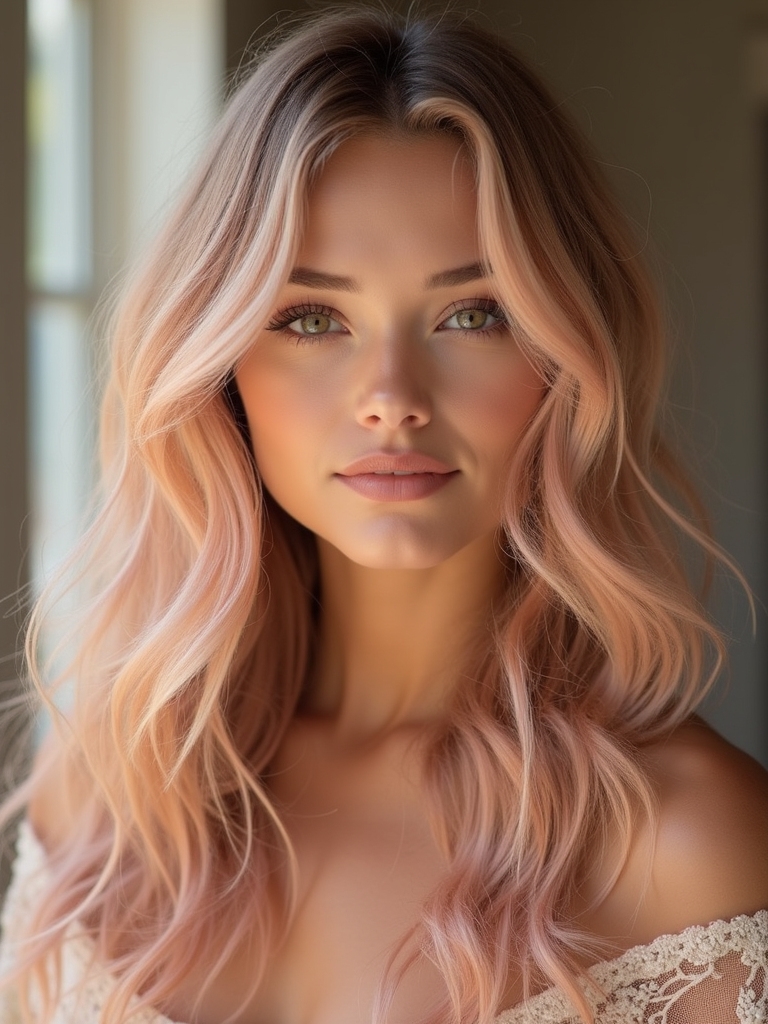 strawberry blonde wardrobe harmony