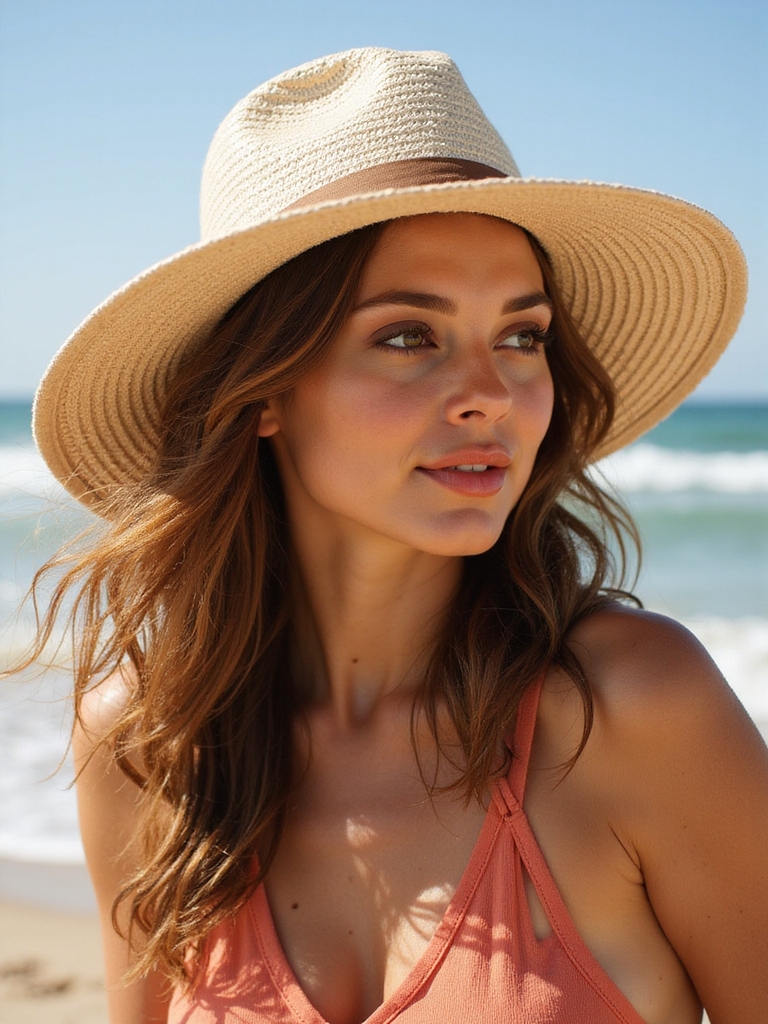 stylish summer hair protection