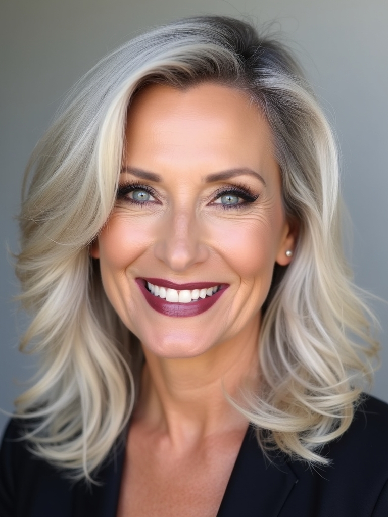 subtle layered long hairstyles