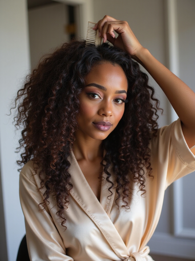 tangle free with gentle care