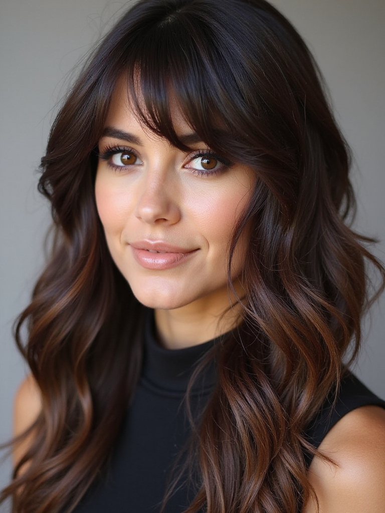 textured ends for flirty hair