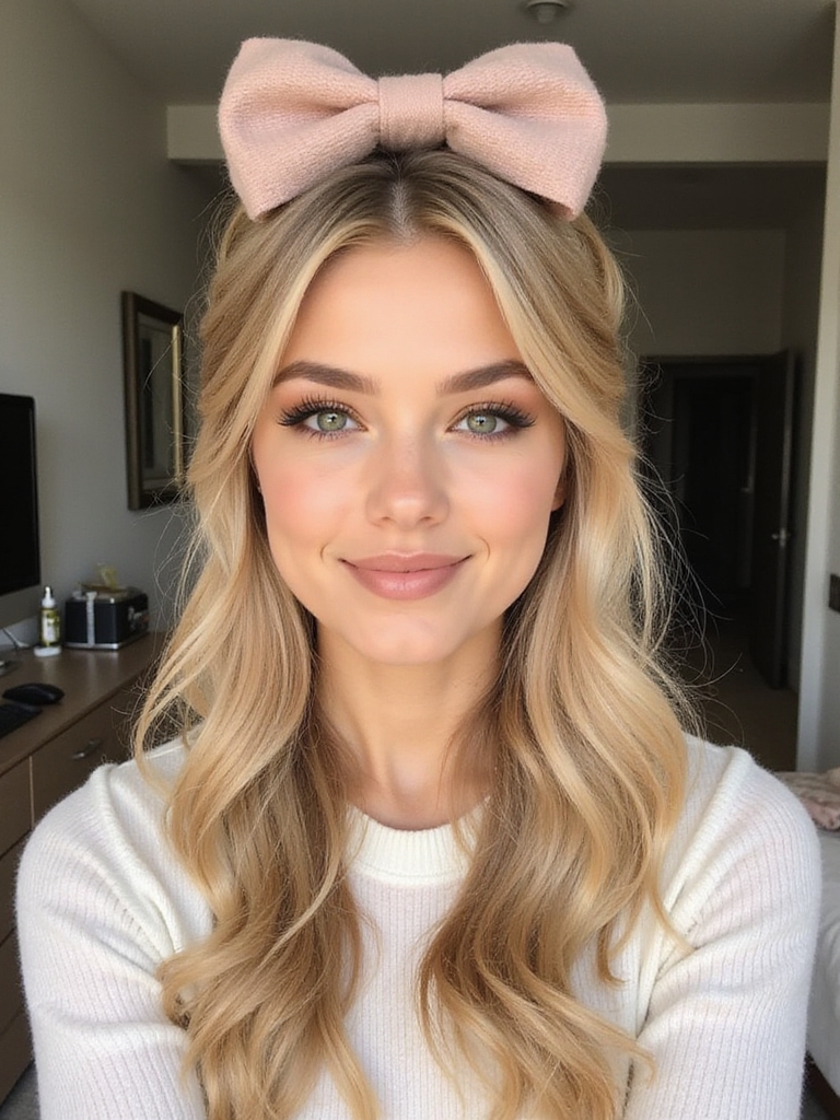 timeless playful hair bows