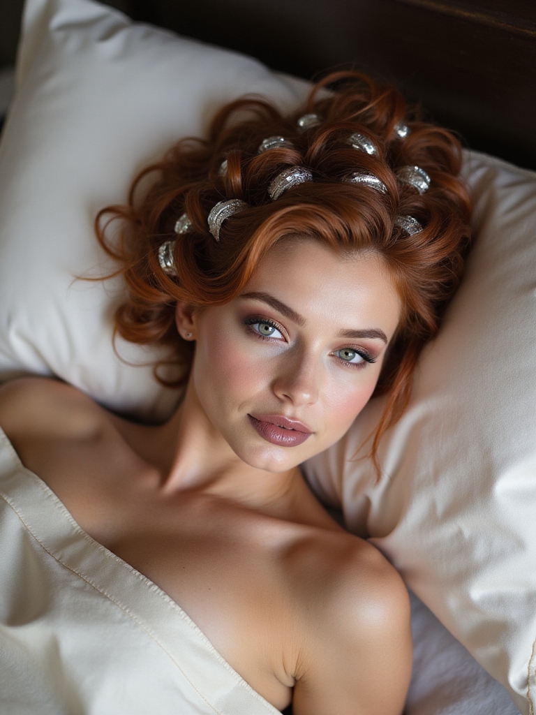 timeless vintage hollywood curls