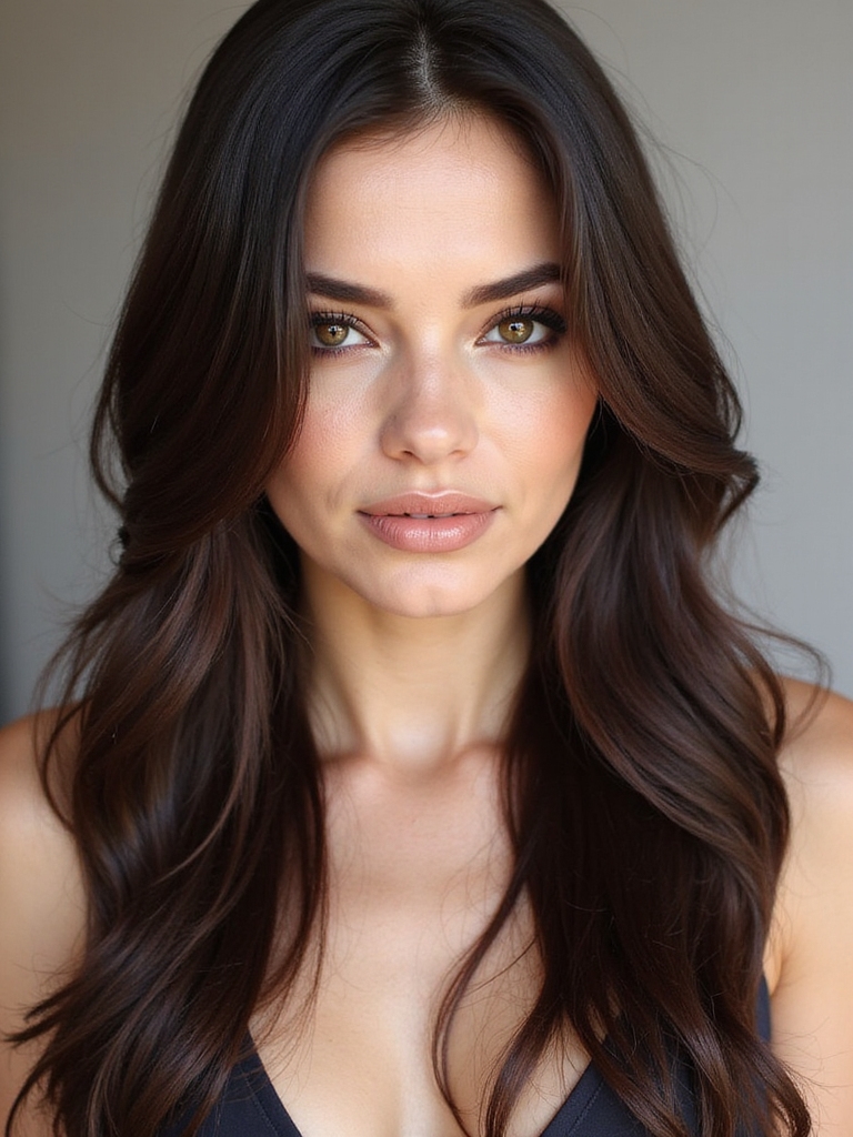 tucked hair elegant simplicity