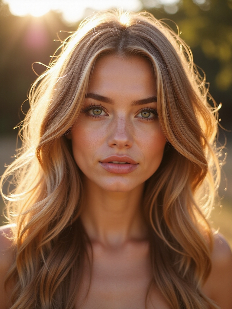 versatile light brown hair