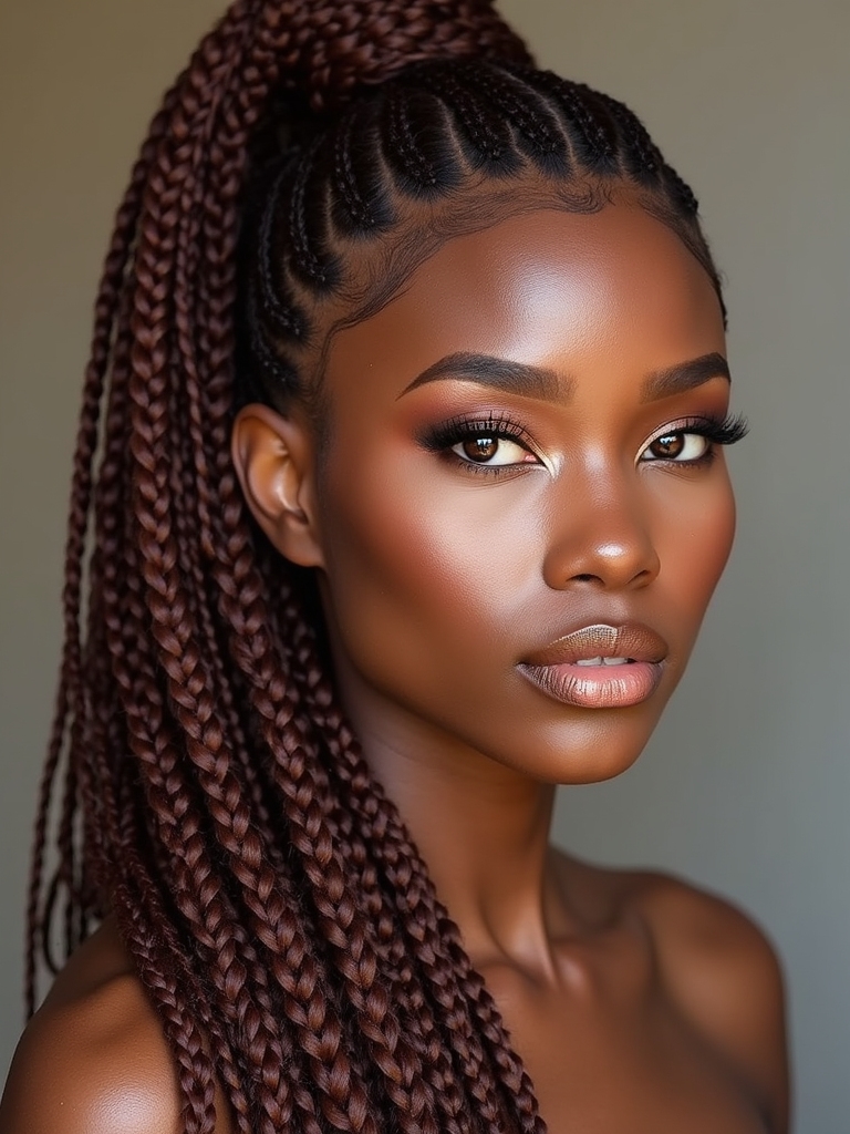 versatile micro braids styling