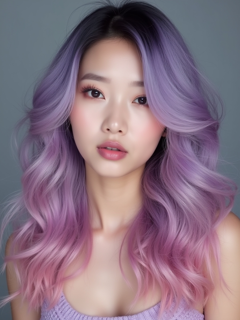 vibrant hair color transformations
