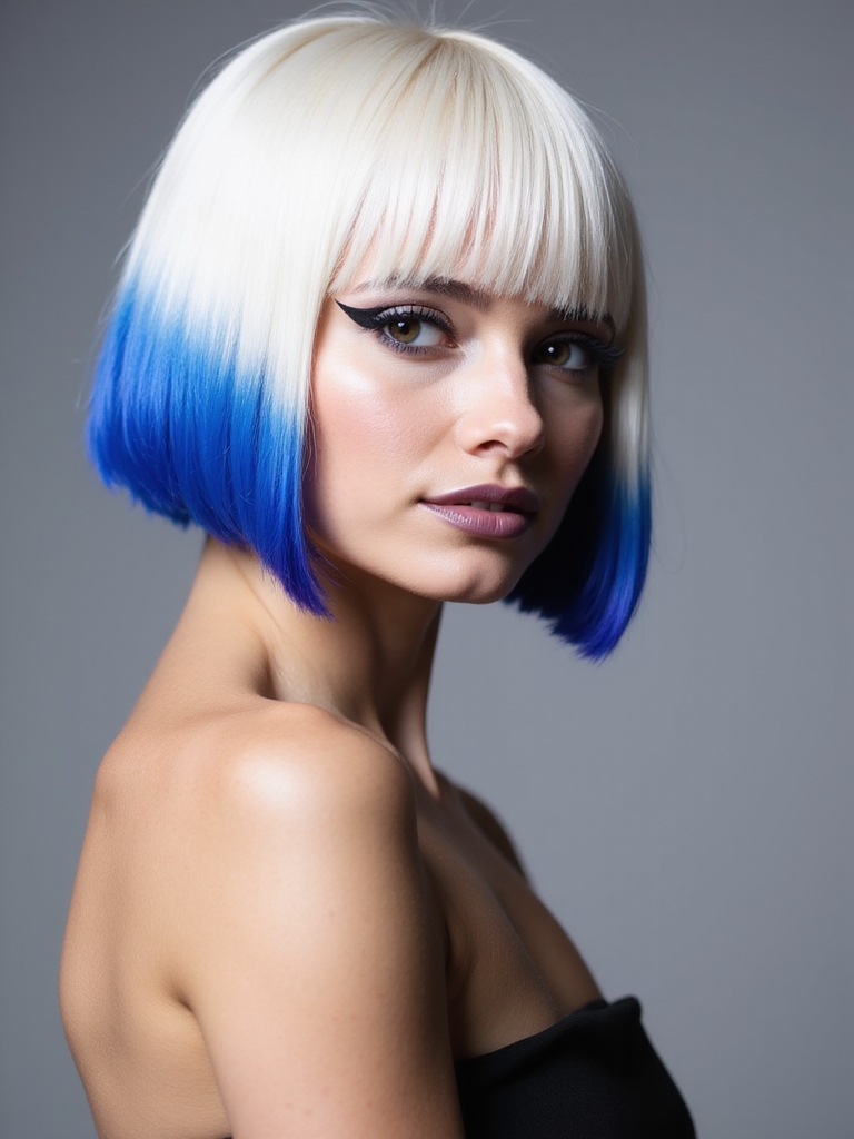 vibrant hairstyles enhance color
