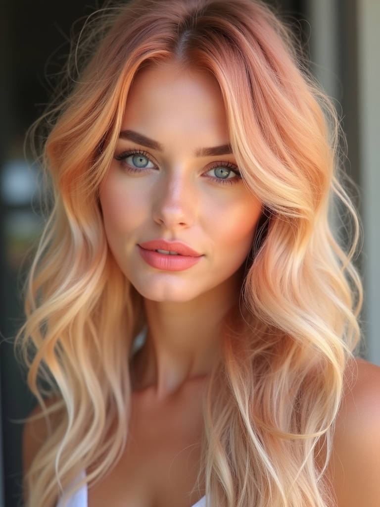 vibrant strawberry blonde maintenance