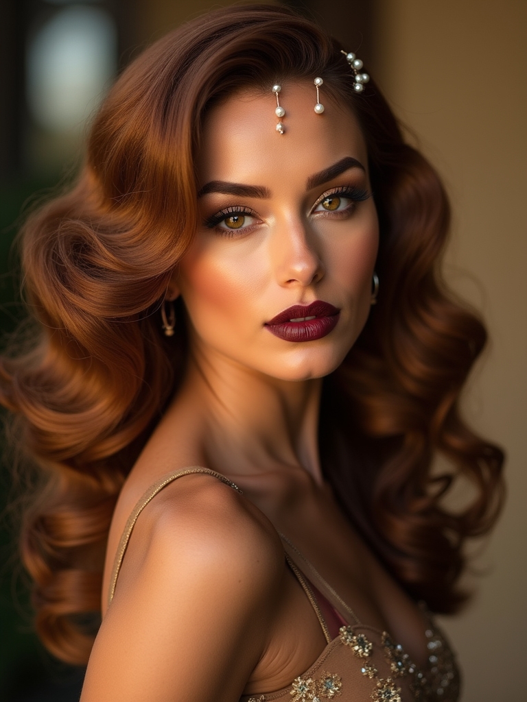 vintage curls with confidence