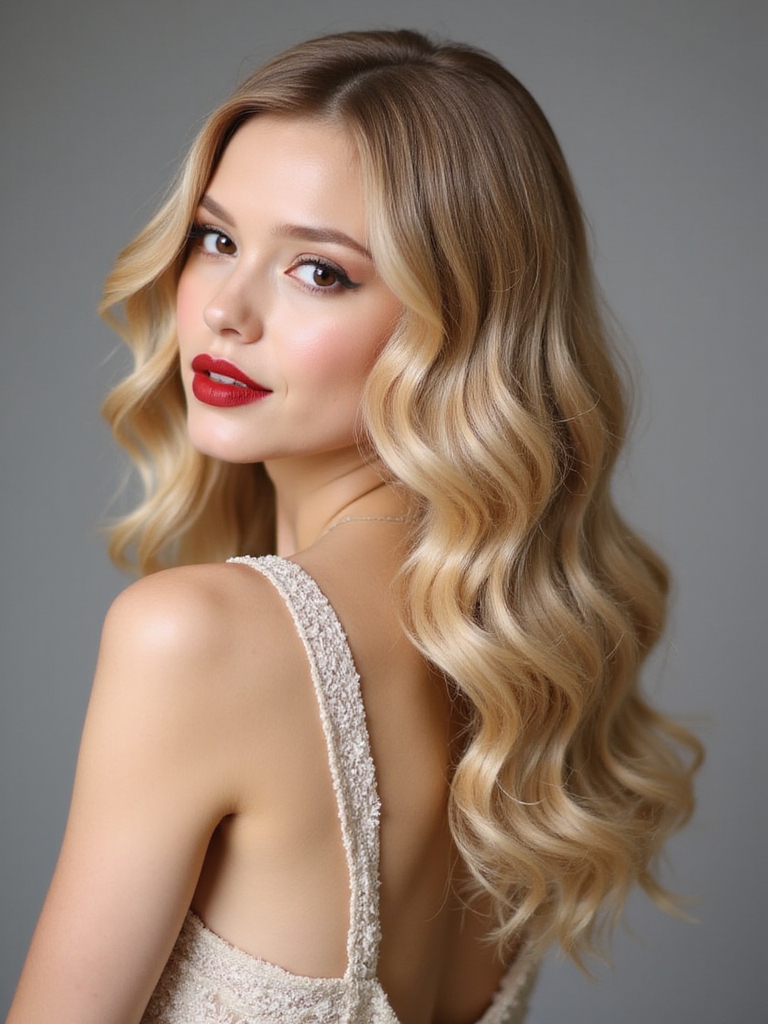 vintage hollywood finger waves