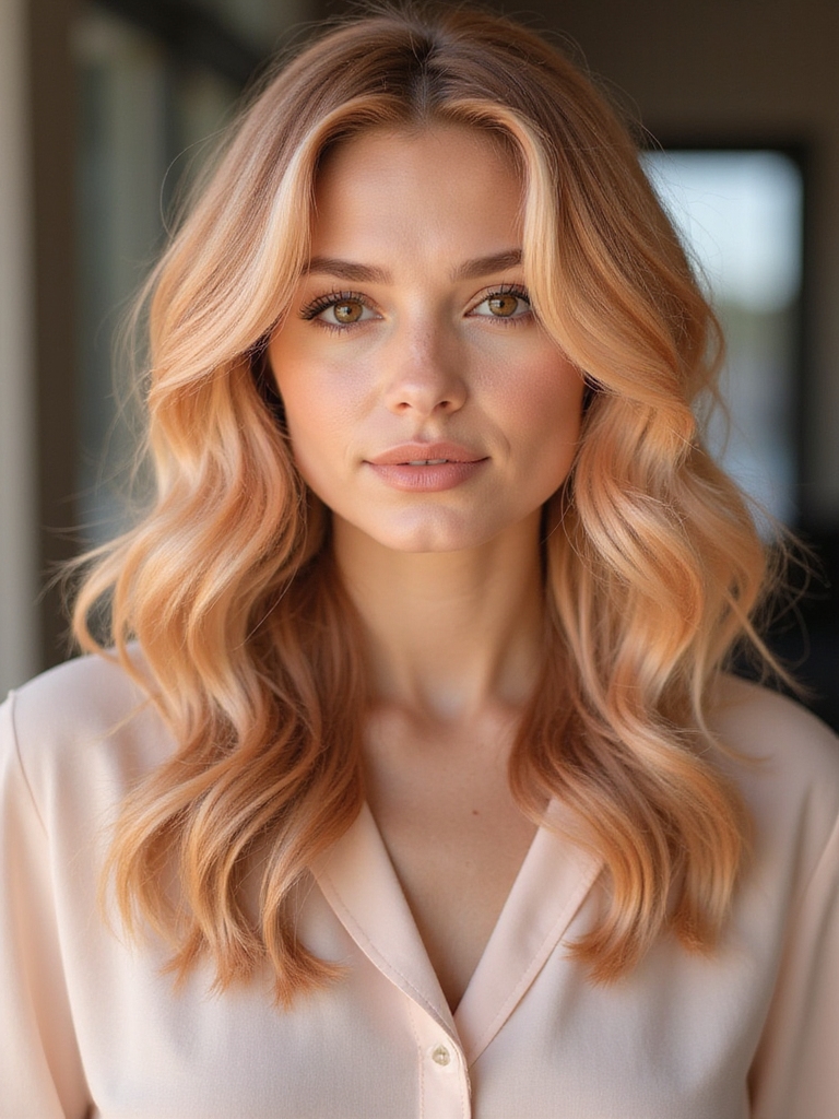 whimsical warm hair color