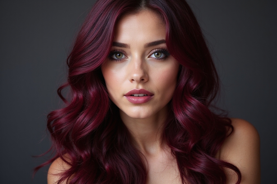 wine inspired hair color shades