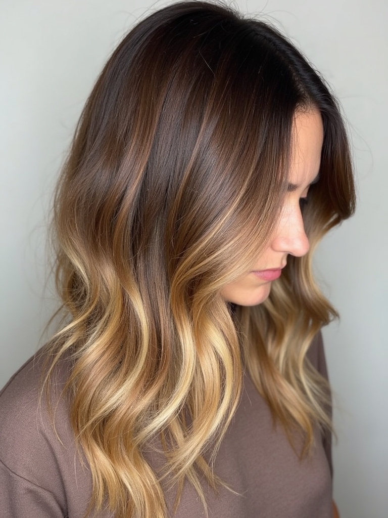blonde and brown blend magic