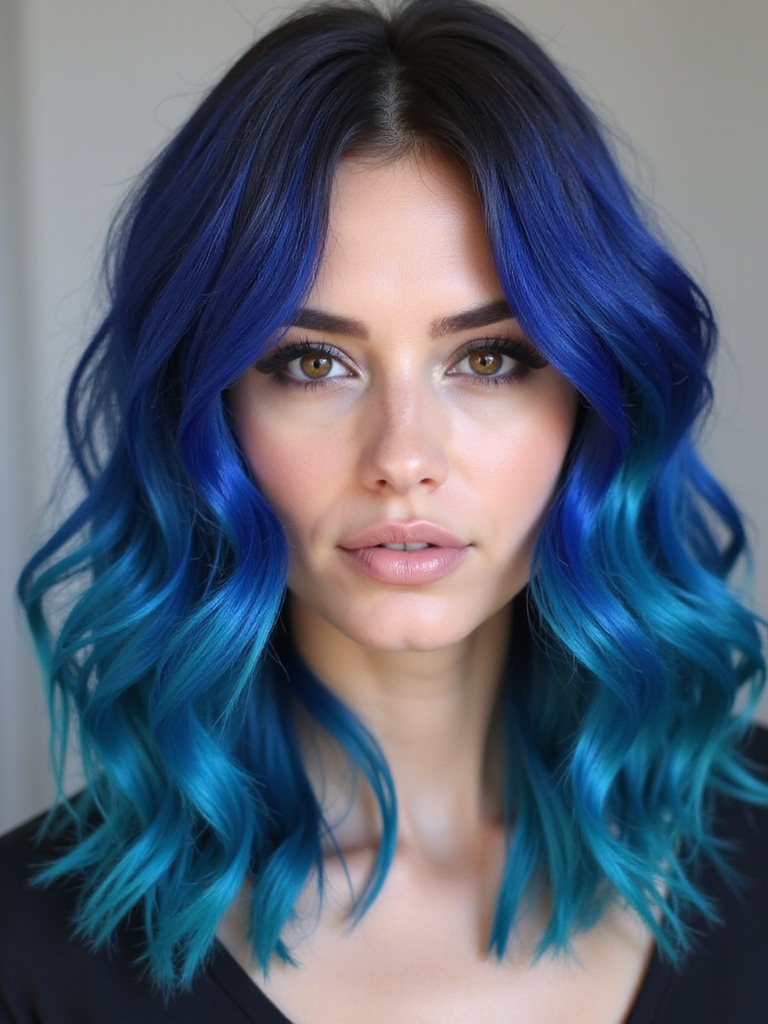 blue hair for everyone
