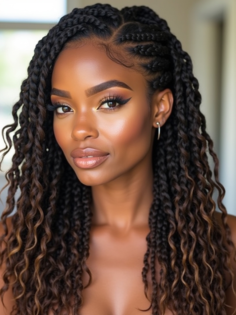 bold and chic braids